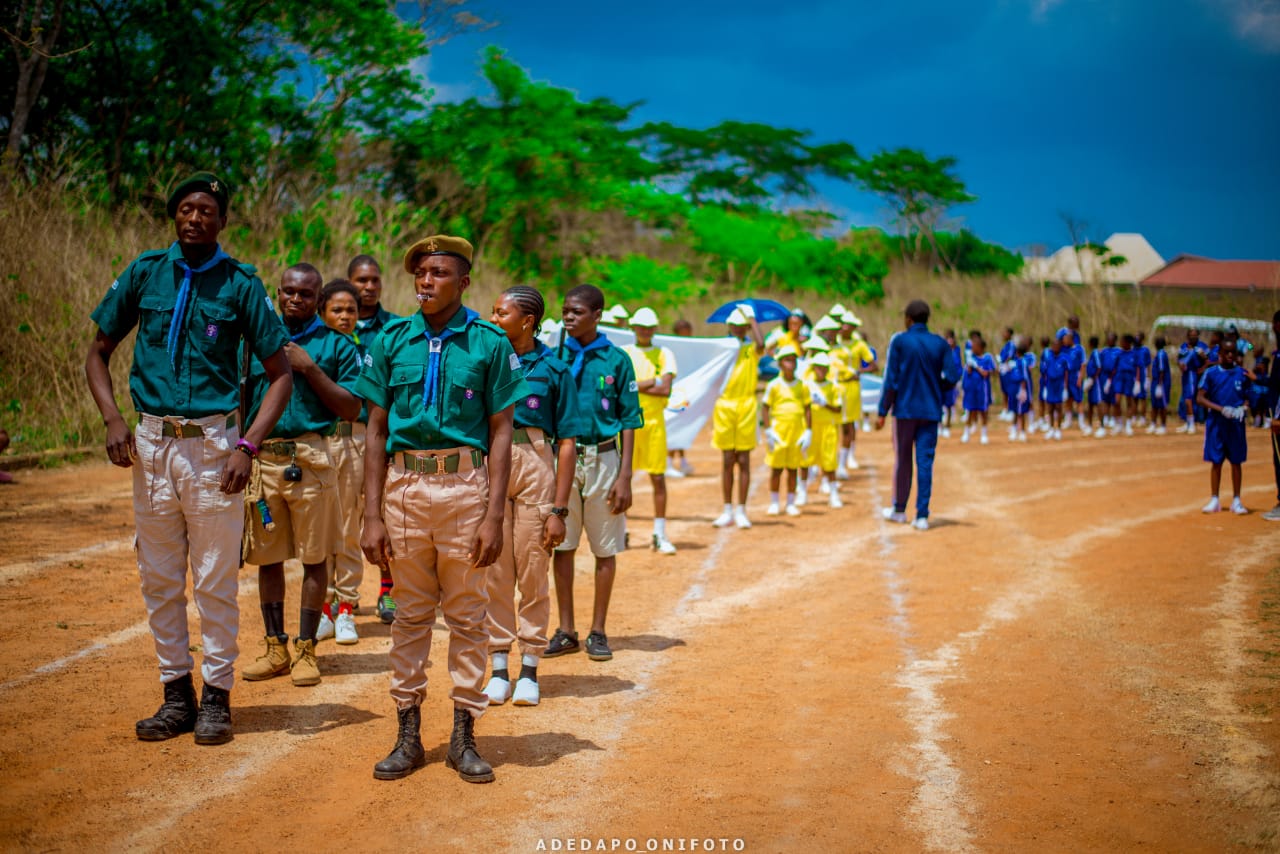 Parade of officials